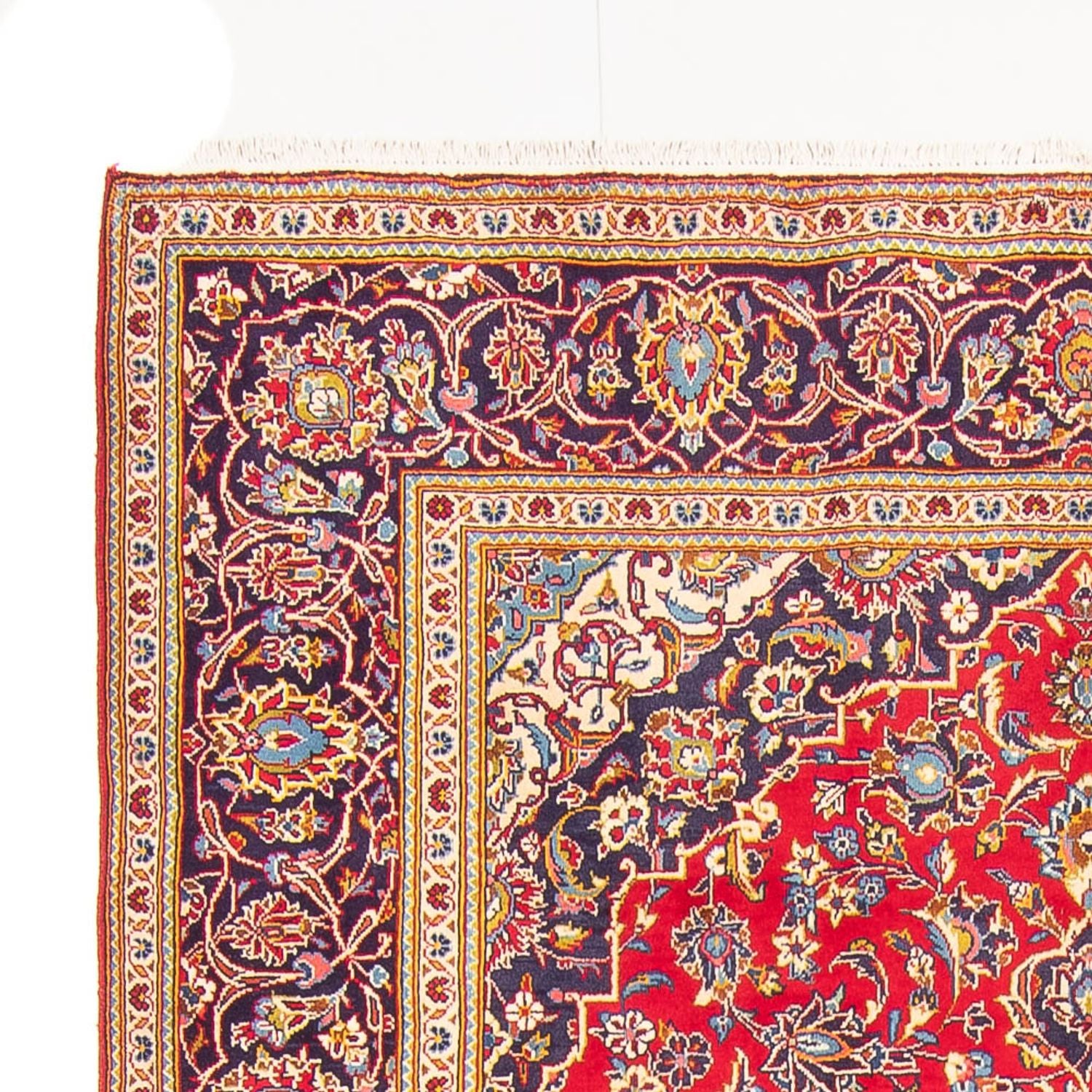 Tappeto Persero - Keshan - 298 x 204 cm - rosso