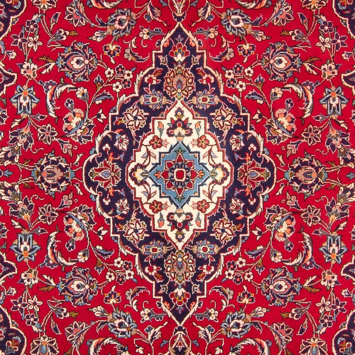 Tappeto Persero - Keshan - 302 x 202 cm - rosso
