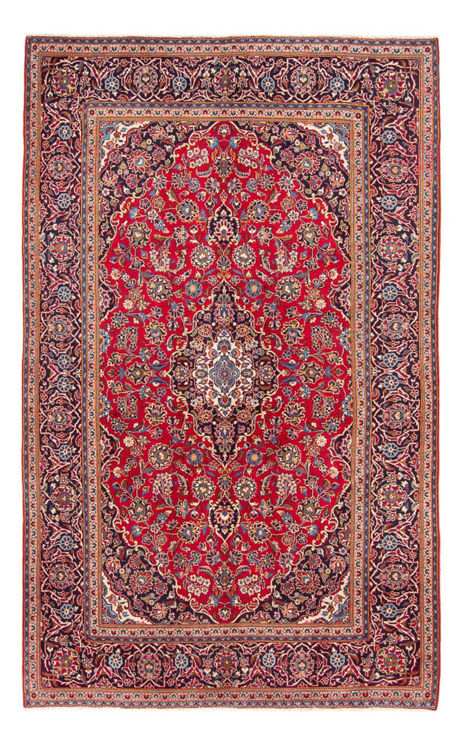 Tappeto Persero - Keshan - 303 x 202 cm - rosso