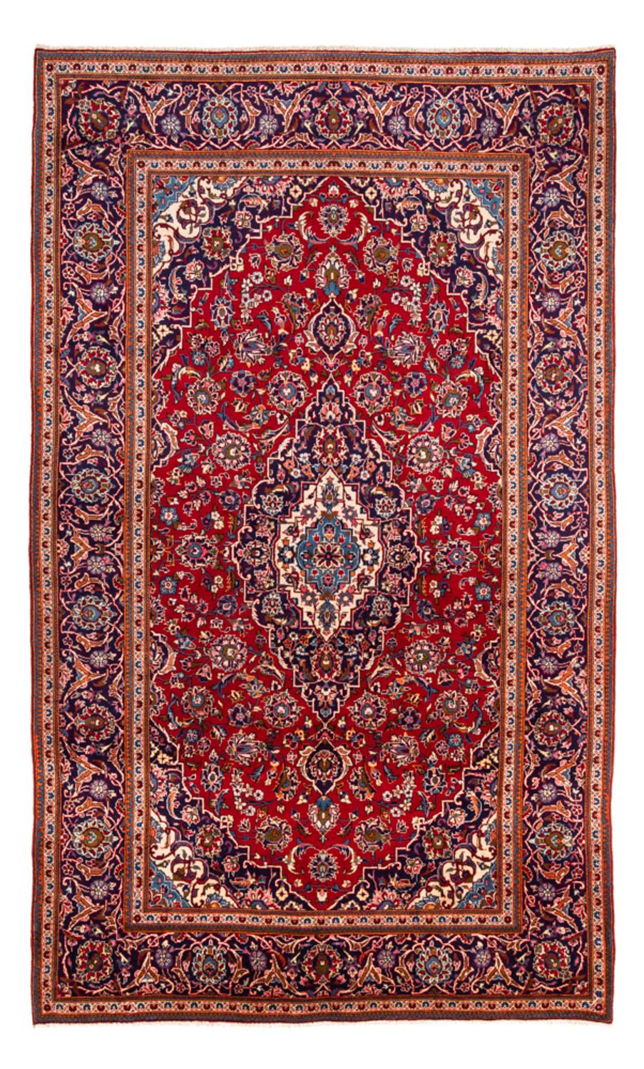 Tappeto Persero - Keshan - 306 x 200 cm - rosso