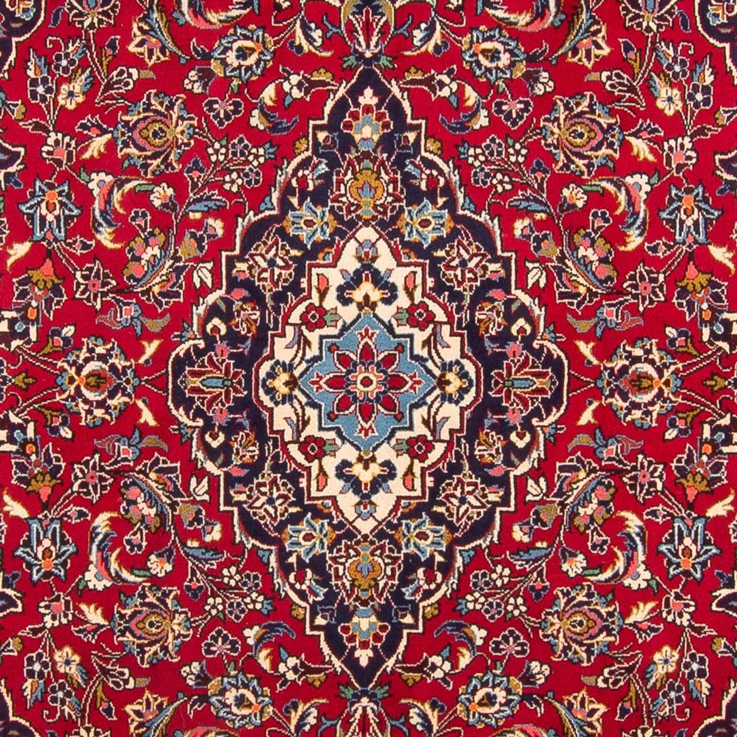 Tappeto Persero - Keshan - 302 x 203 cm - rosso