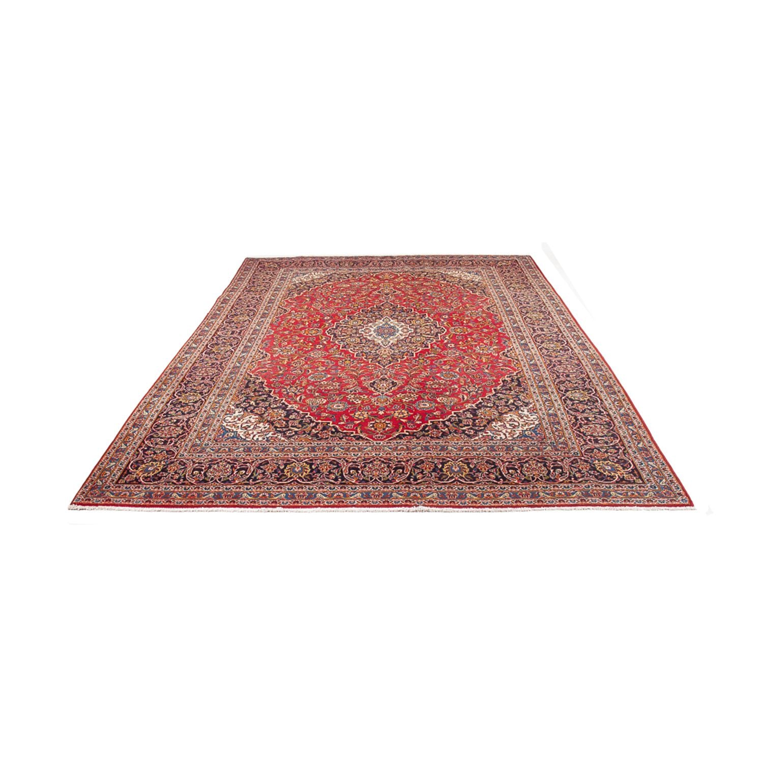Tappeto Persero - Keshan - 297 x 207 cm - rosso