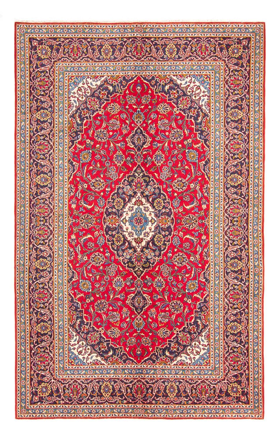 Tappeto Persero - Keshan - 302 x 205 cm - rosso