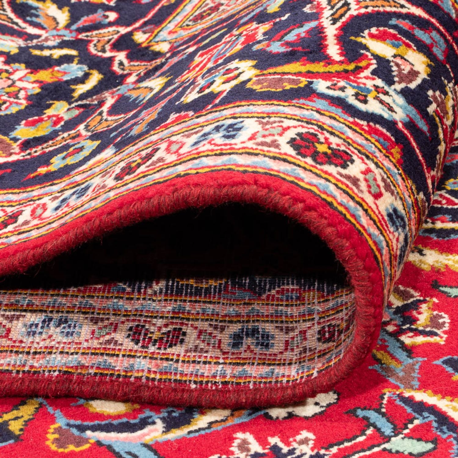 Tappeto Persero - Keshan - 314 x 197 cm - rosso
