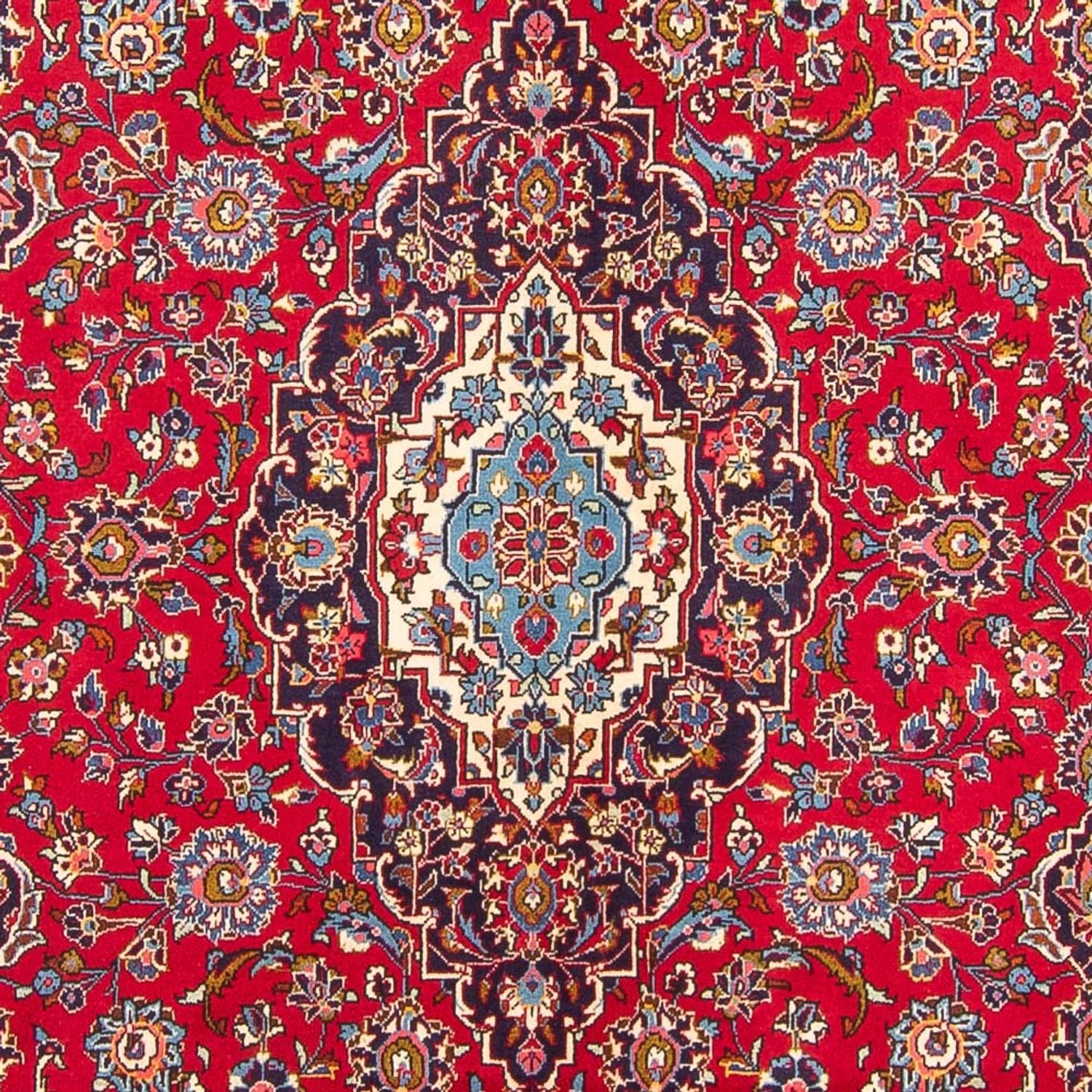 Tappeto Persero - Keshan - 310 x 200 cm - rosso