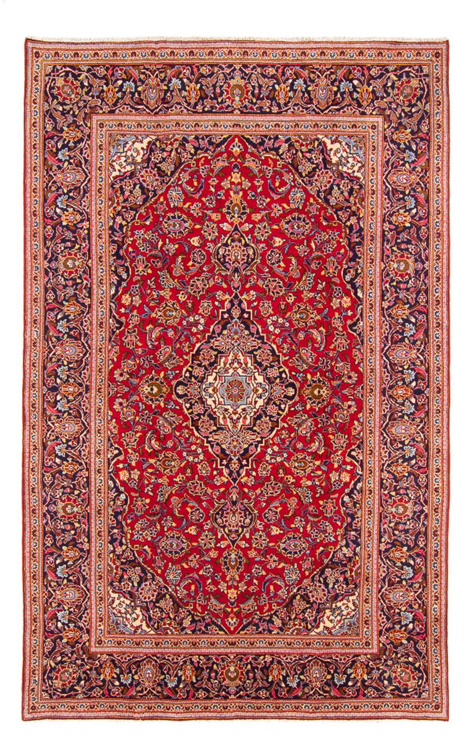 Tappeto Persero - Keshan - 305 x 205 cm - rosso