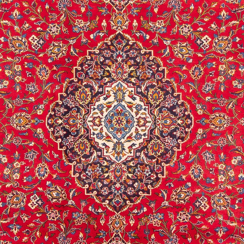 Tappeto Persero - Keshan quadrato  - 254 x 246 cm - rosso