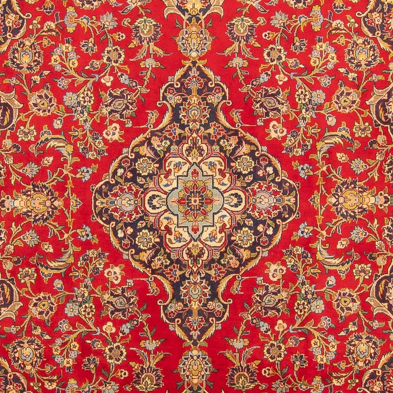 Tappeto Persero - Keshan - 307 x 204 cm - rosso