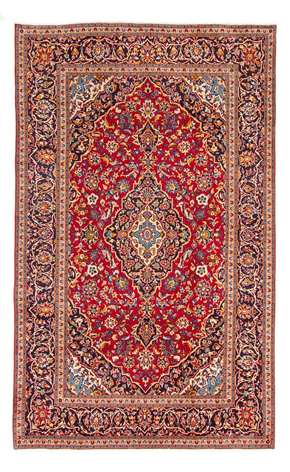 Tappeto Persero - Keshan - 312 x 202 cm - rosso