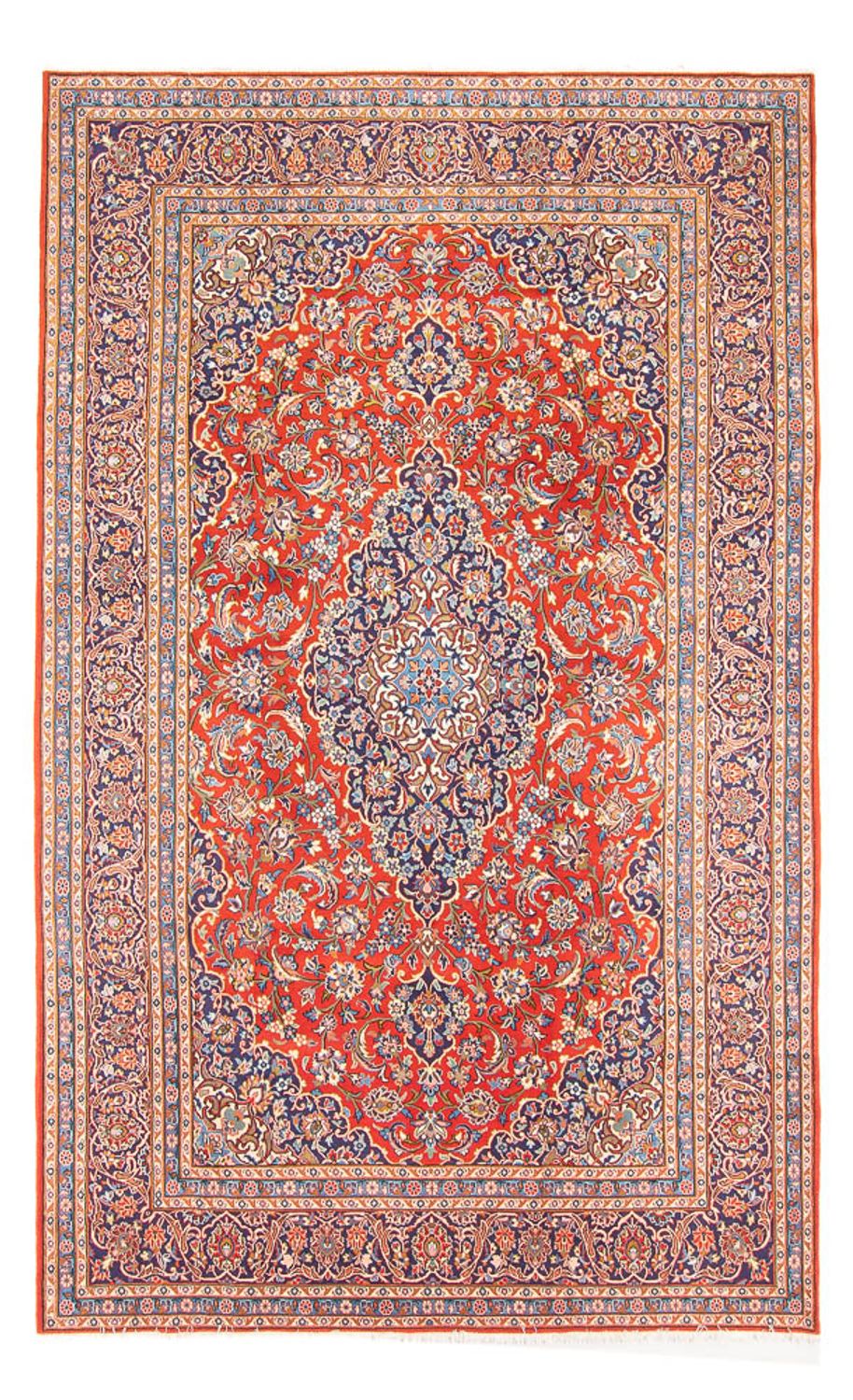 Tappeto Persero - Keshan - 314 x 202 cm - rosso