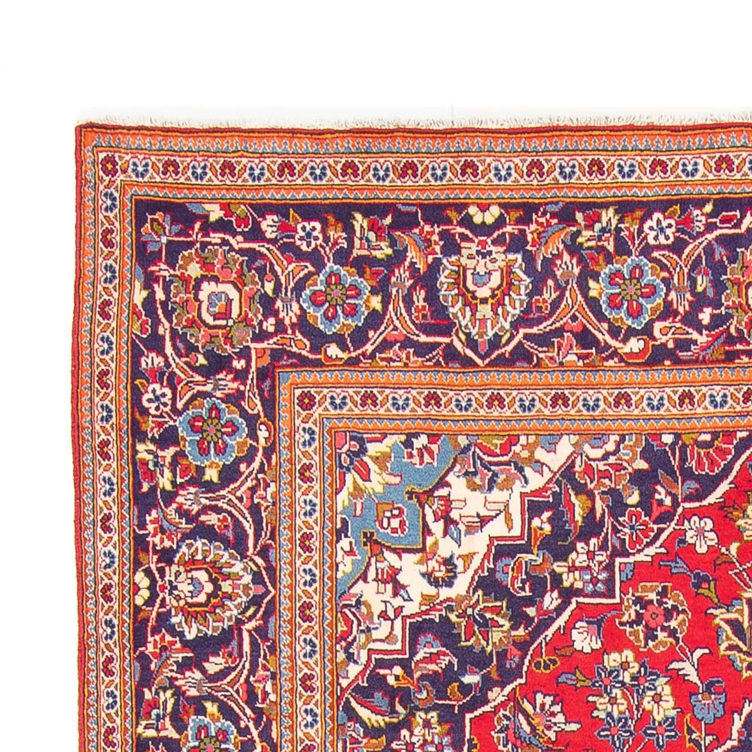 Tappeto Persero - Keshan - 325 x 197 cm - rosso