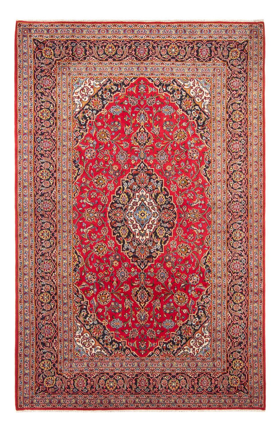 Tappeto Persero - Keshan - 307 x 210 cm - rosso
