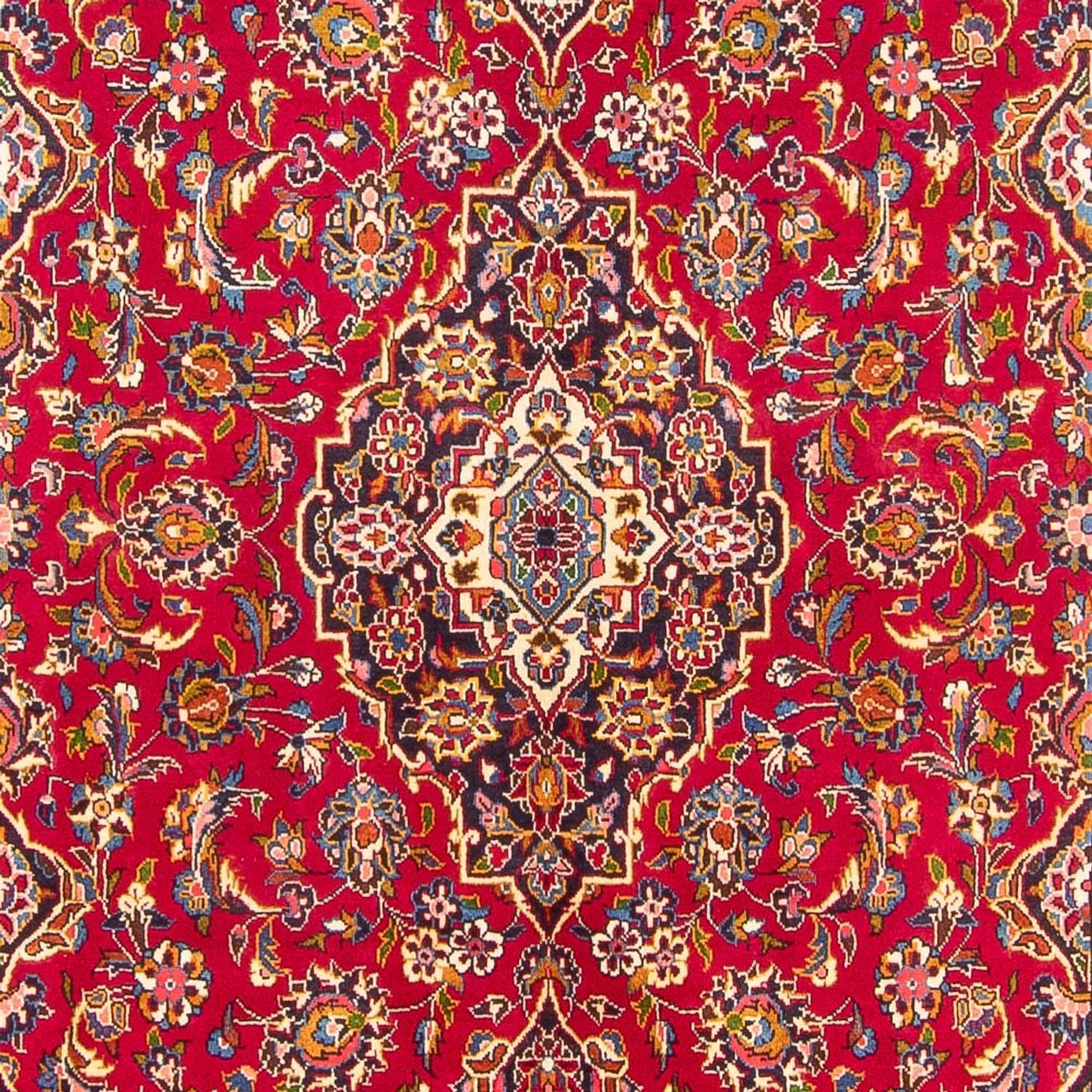 Tappeto Persero - Keshan - 316 x 207 cm - rosso