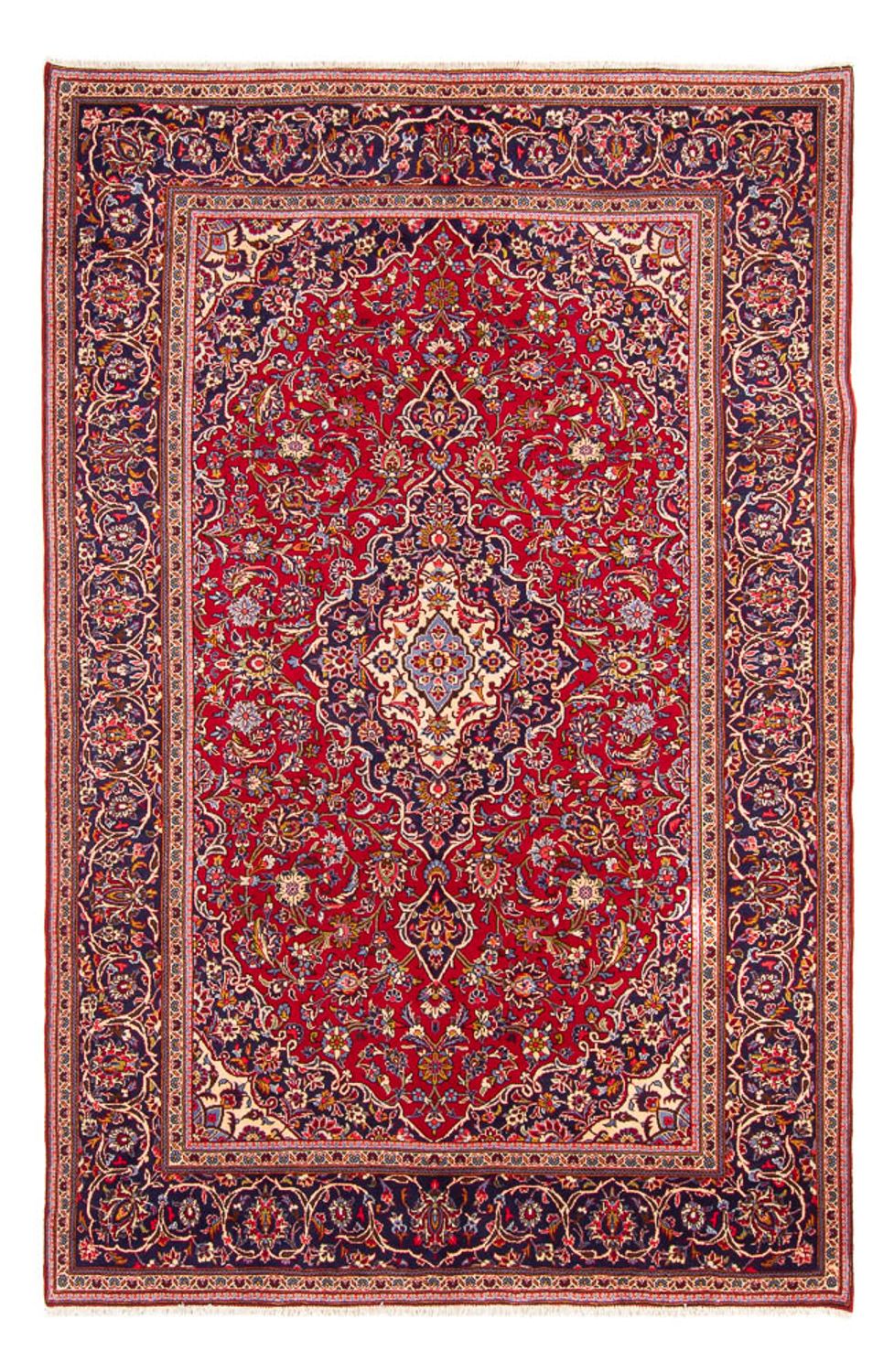 Tappeto Persero - Keshan - 308 x 215 cm - rosso