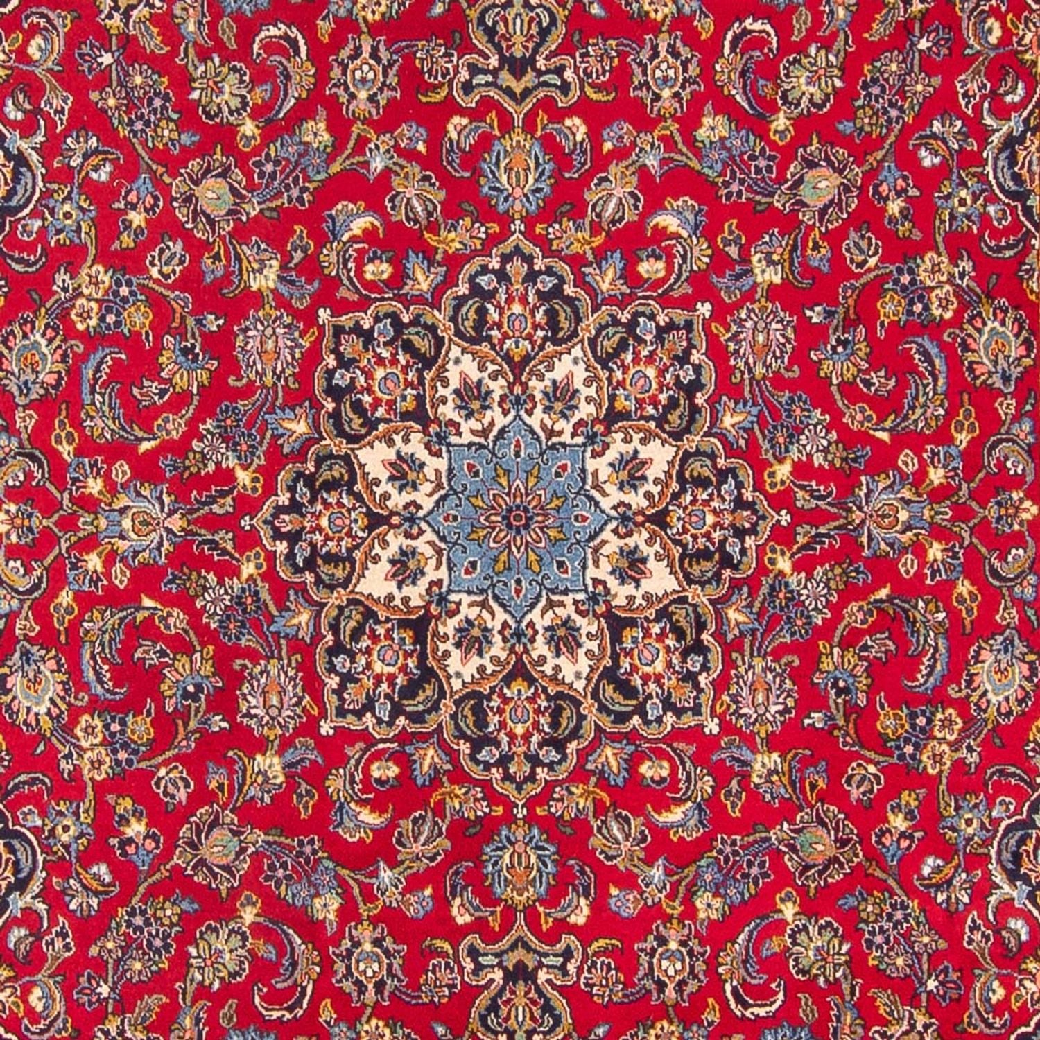 Tappeto Persero - Keshan - 326 x 209 cm - rosso