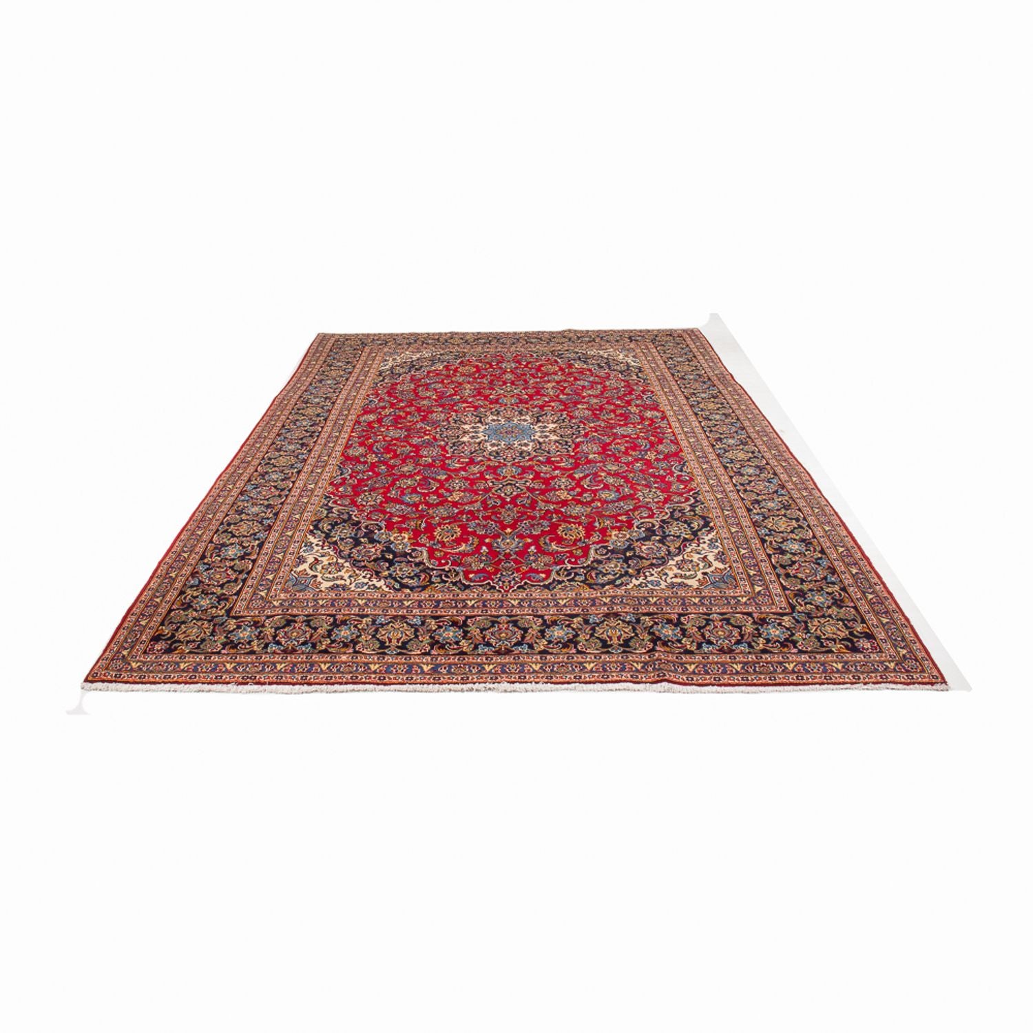 Tappeto Persero - Keshan - 326 x 209 cm - rosso