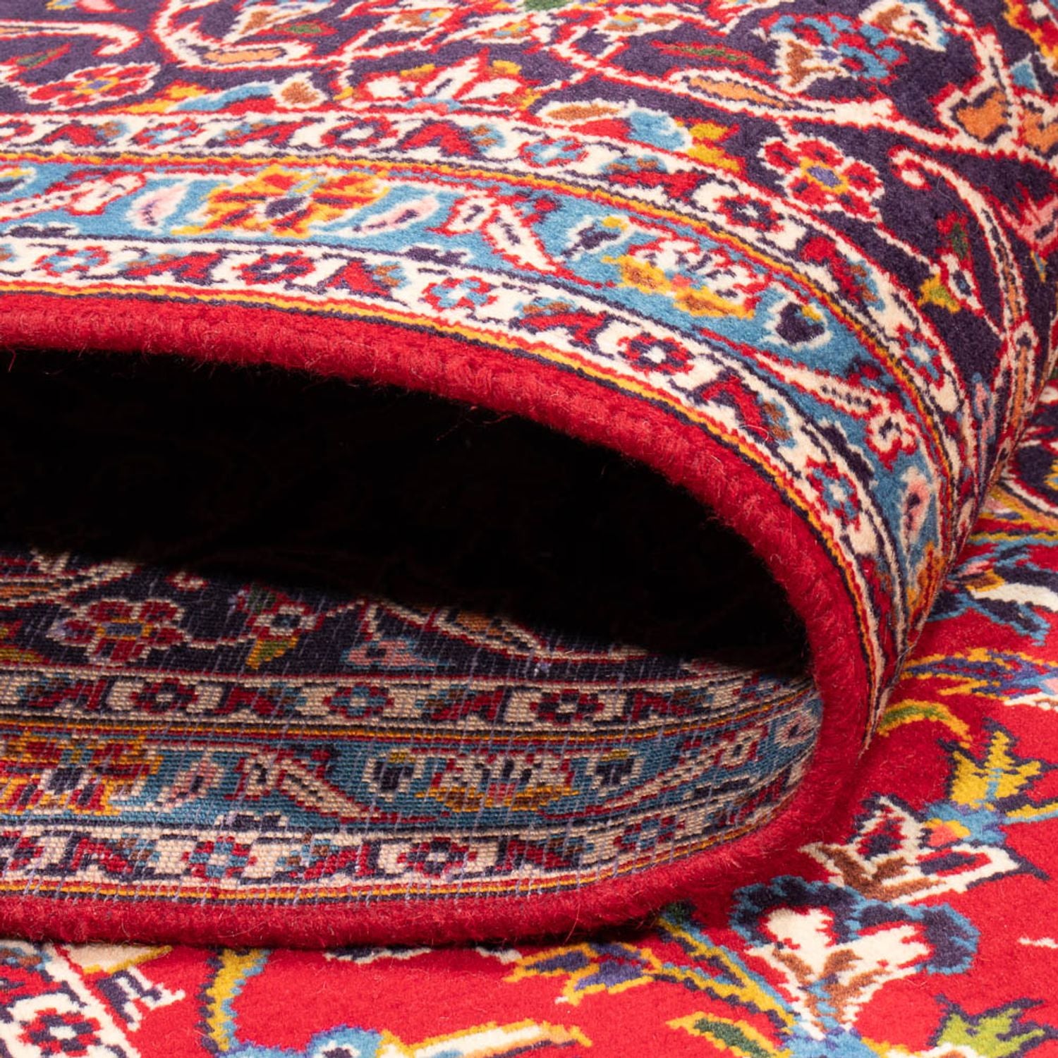 Tappeto Persero - Keshan - 335 x 210 cm - rosso