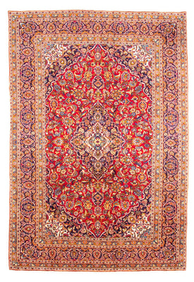 Tappeto Persero - Keshan - 345 x 237 cm - rosso