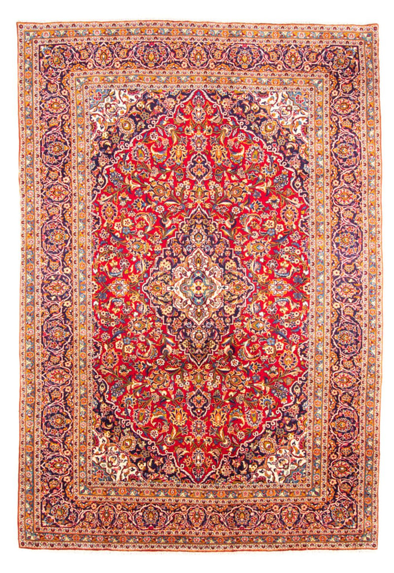 Tappeto Persero - Keshan - 345 x 237 cm - rosso