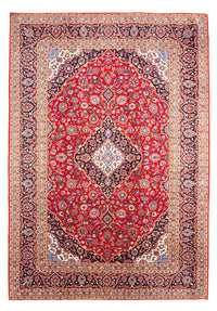 Tappeto Persero - Keshan - 341 x 241 cm - rosso
