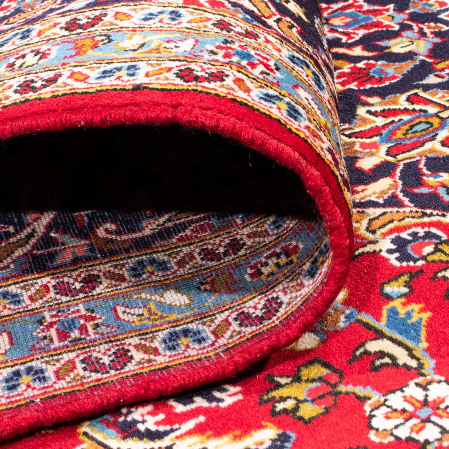 Tappeto Persero - Keshan - 341 x 241 cm - rosso