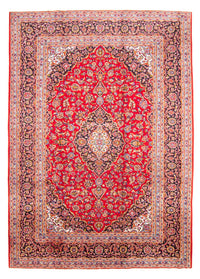 Tappeto Persero - Keshan - 340 x 243 cm - rosso