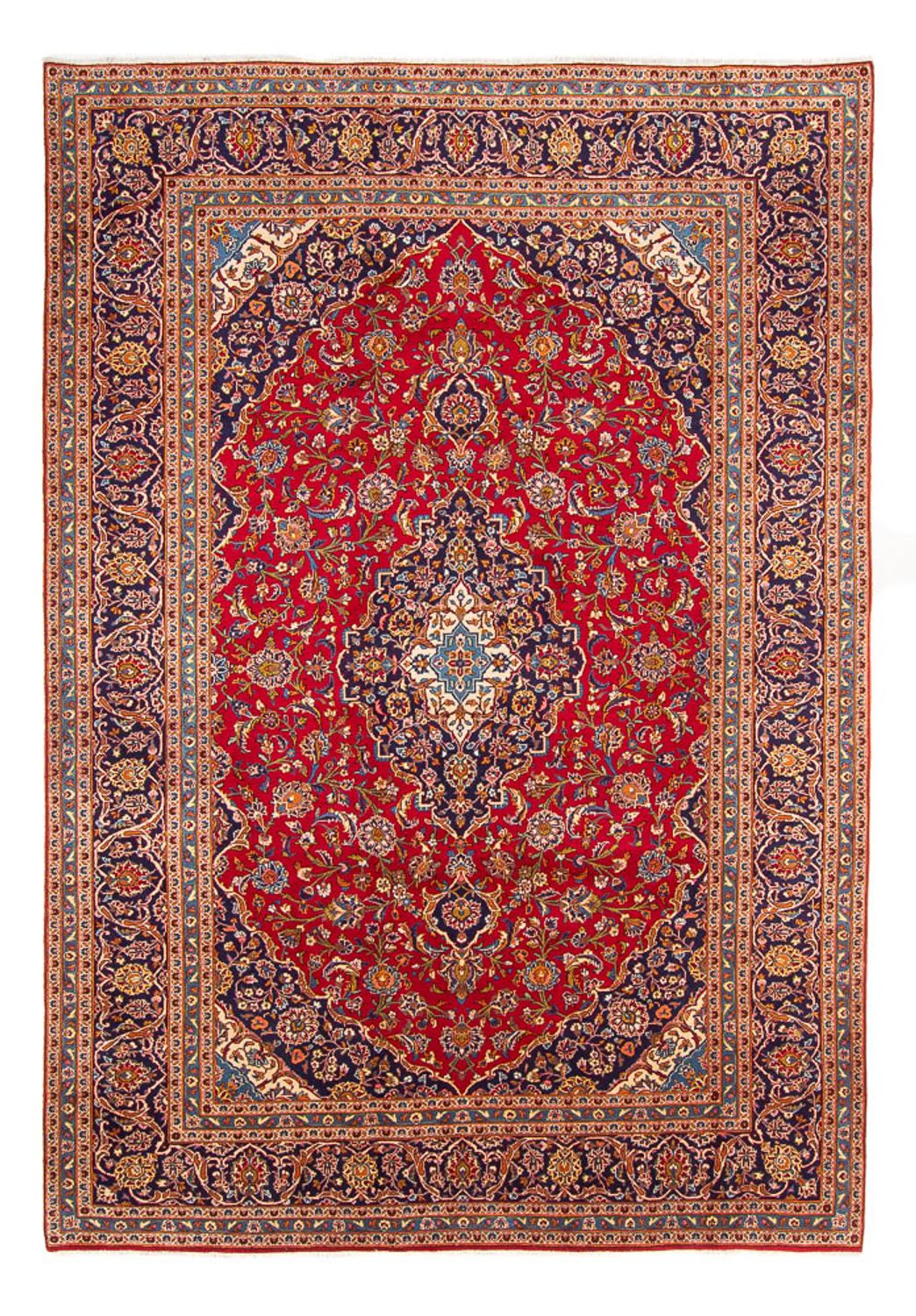 Tappeto Persero - Keshan - 343 x 242 cm - rosso