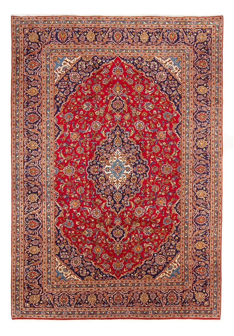 Tappeto Persero - Keshan - 343 x 242 cm - rosso