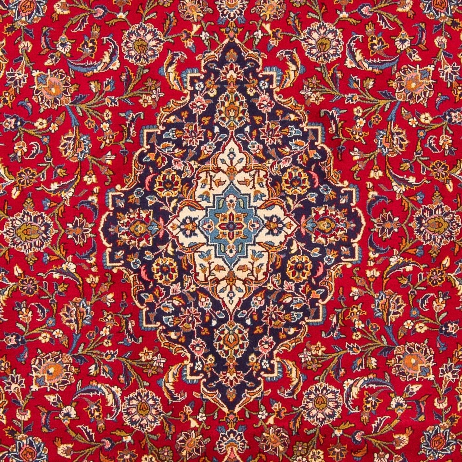 Tappeto Persero - Keshan - 343 x 242 cm - rosso