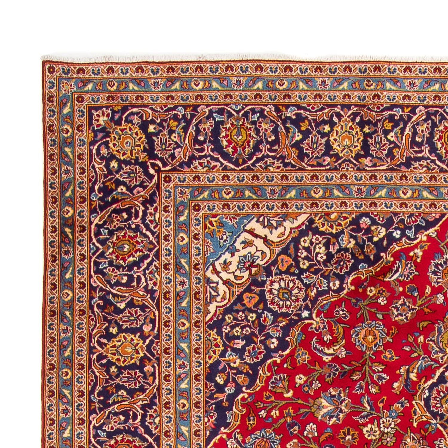Tappeto Persero - Keshan - 343 x 242 cm - rosso