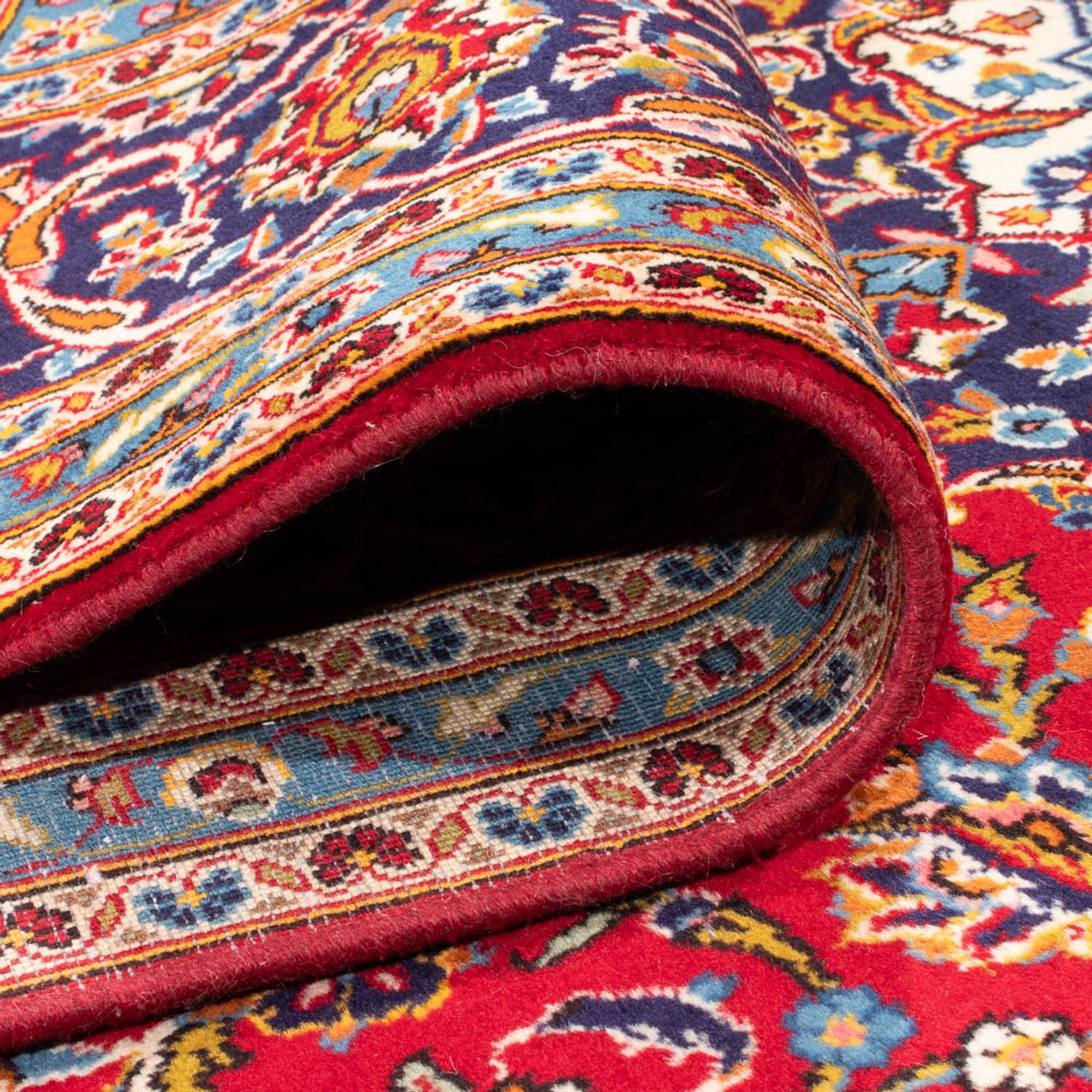 Tappeto Persero - Keshan - 343 x 242 cm - rosso