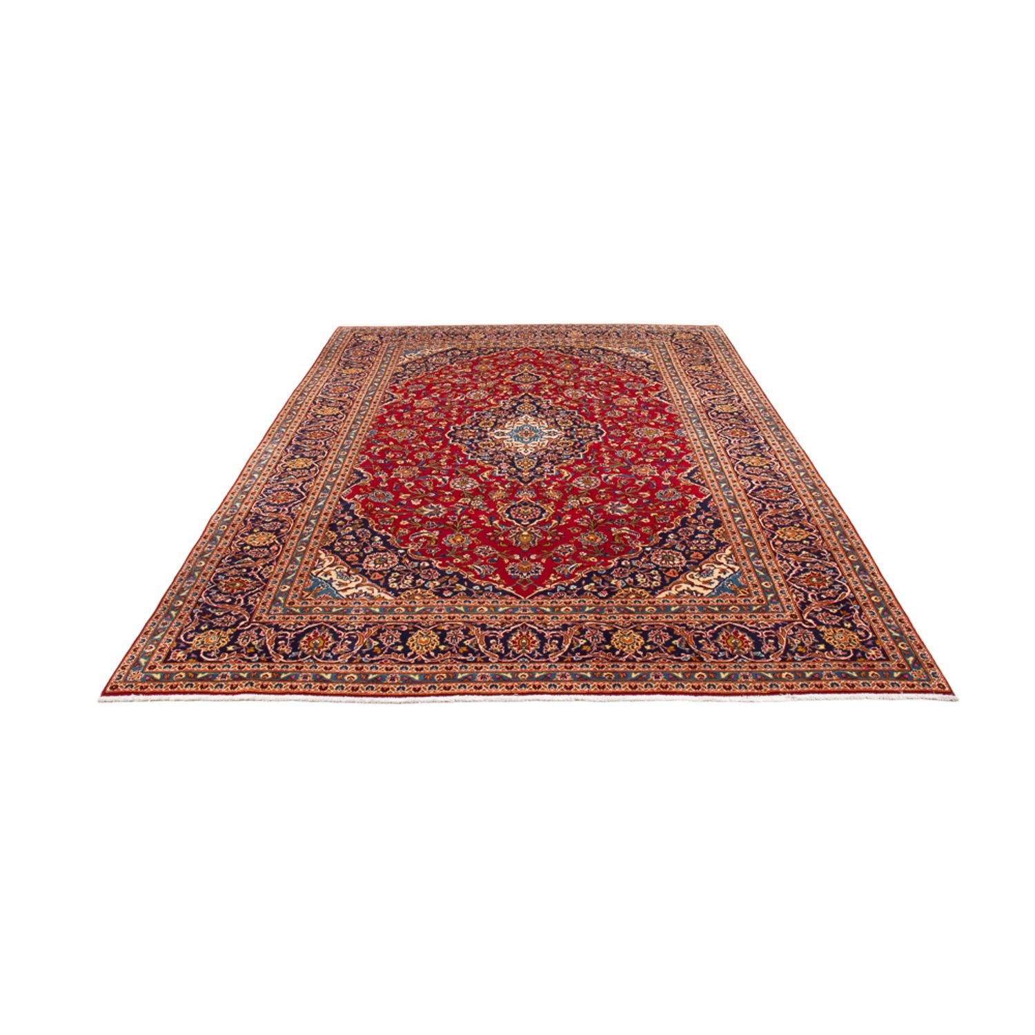 Tappeto Persero - Keshan - 343 x 242 cm - rosso