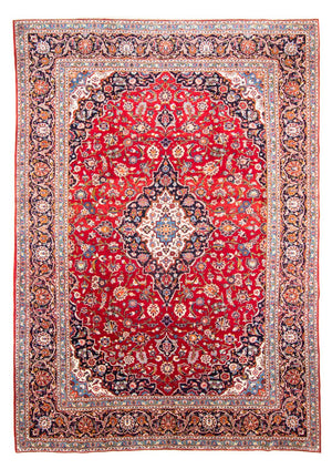 Tappeto Persero - Keshan - 347 x 242 cm - rosso