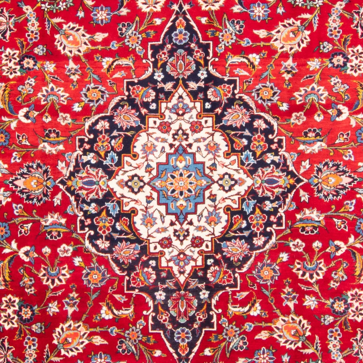 Tappeto Persero - Keshan - 347 x 242 cm - rosso