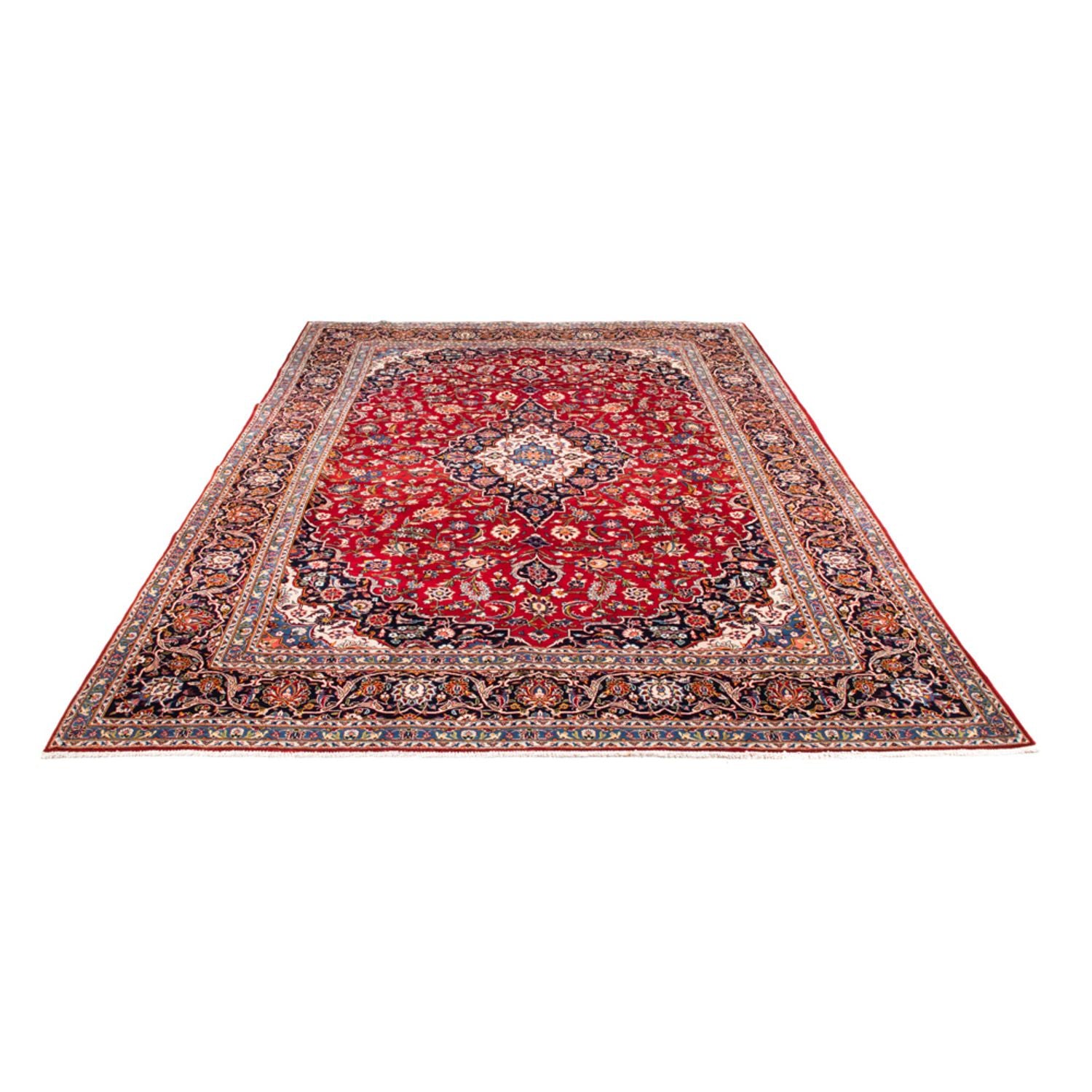 Tappeto Persero - Keshan - 347 x 242 cm - rosso