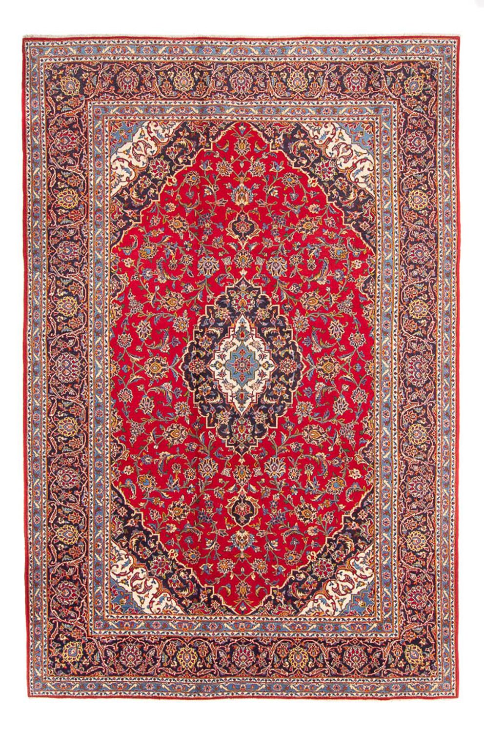 Tappeto Persero - Keshan - 350 x 240 cm - rosso