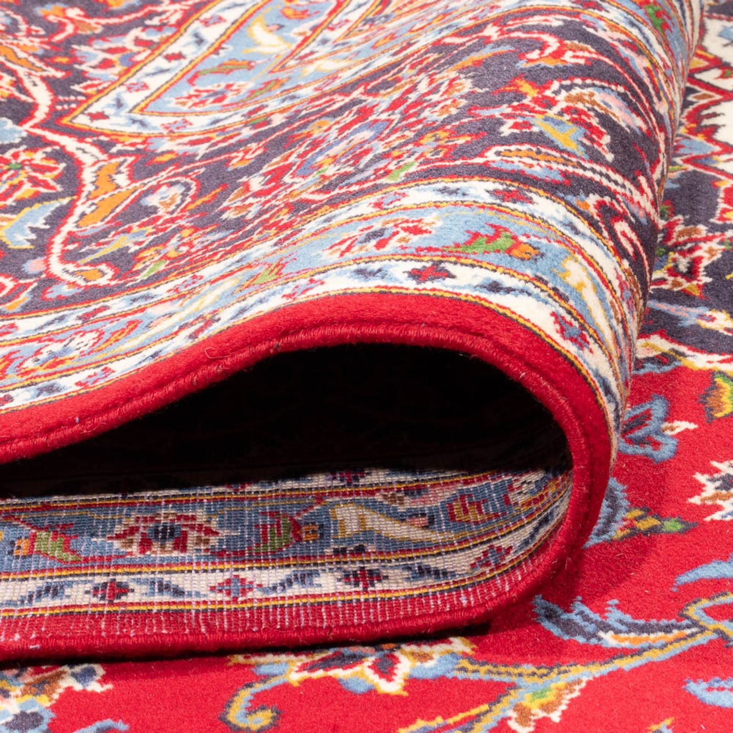 Tappeto Persero - Keshan - 350 x 240 cm - rosso