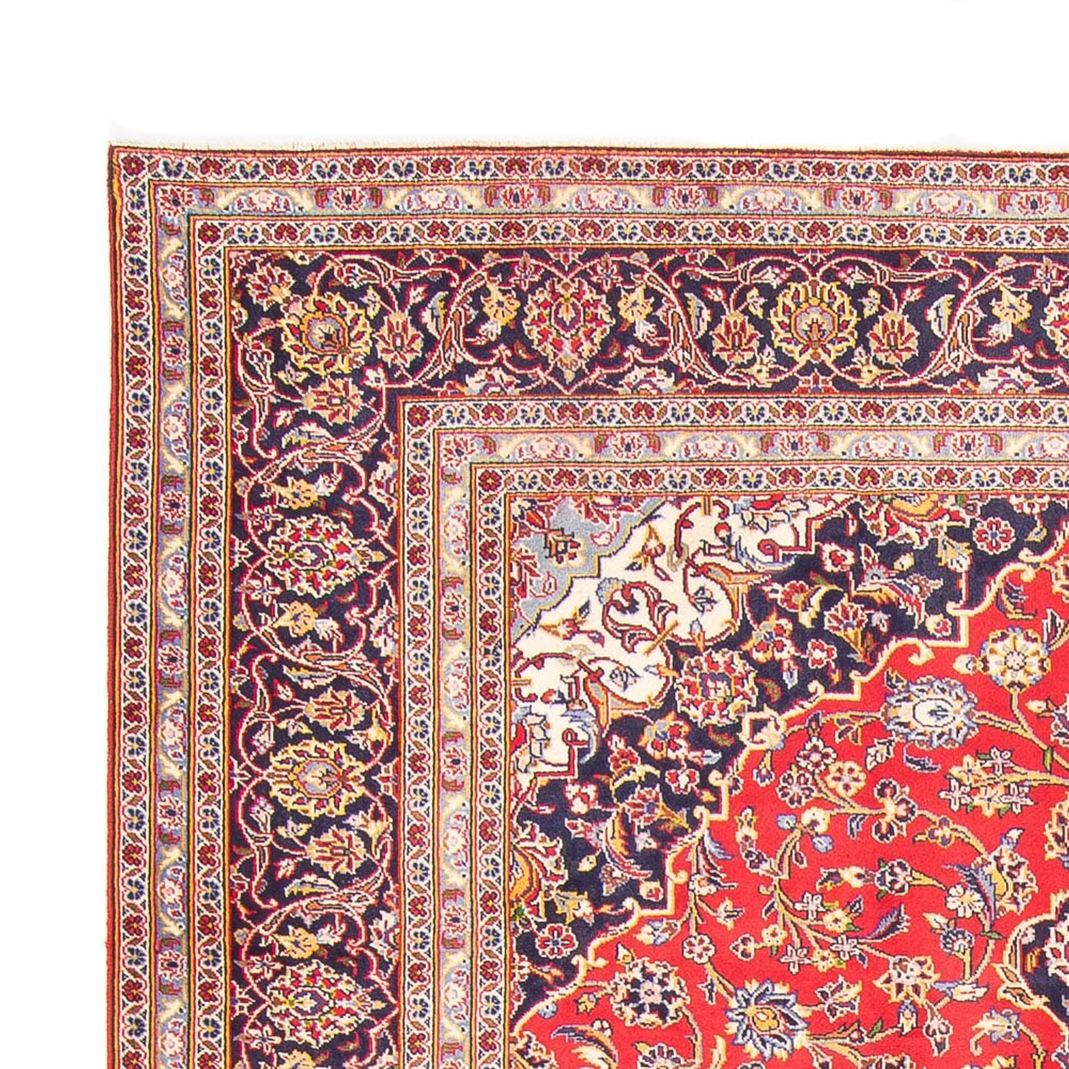 Tappeto Persero - Keshan - 345 x 244 cm - rosso