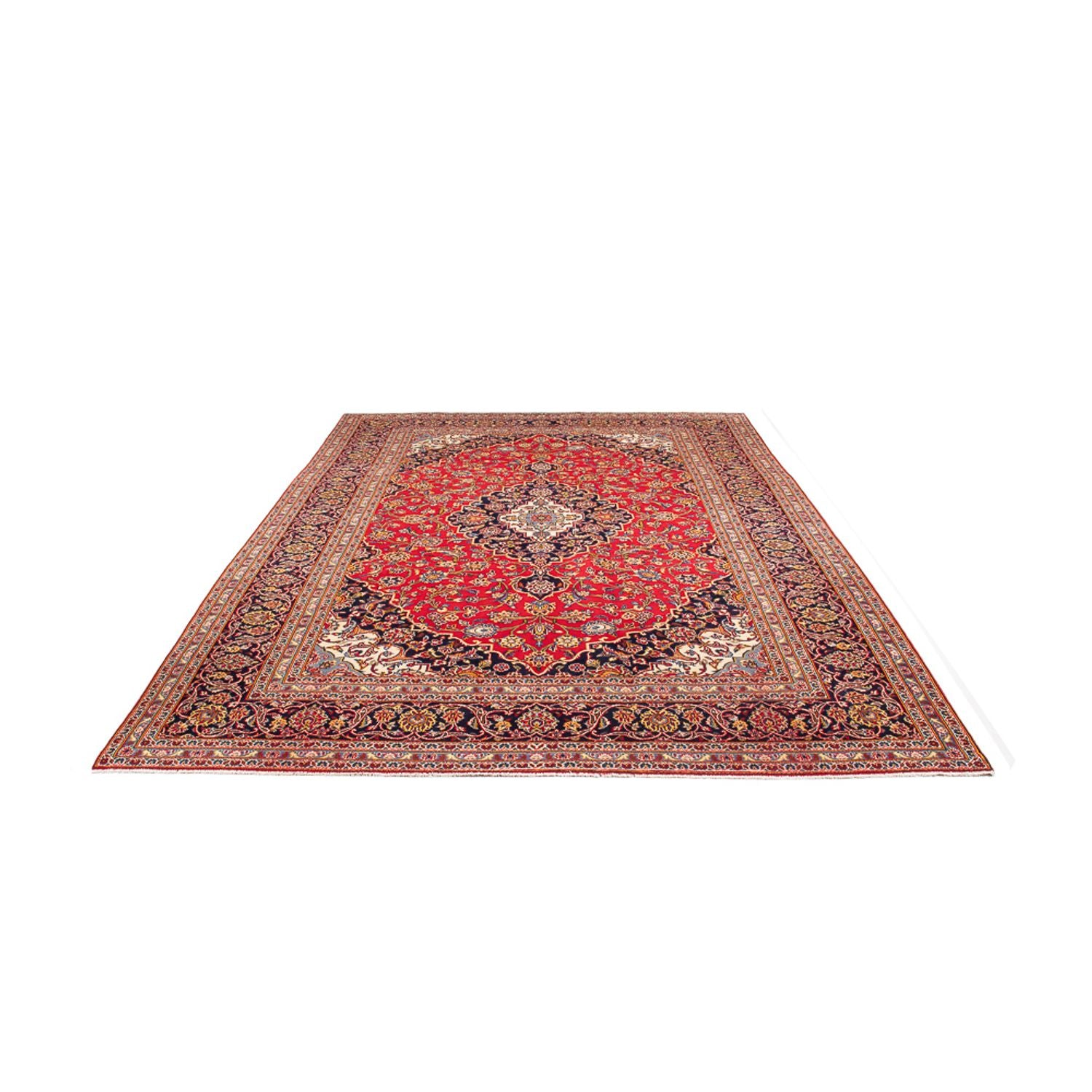 Tappeto Persero - Keshan - 345 x 244 cm - rosso