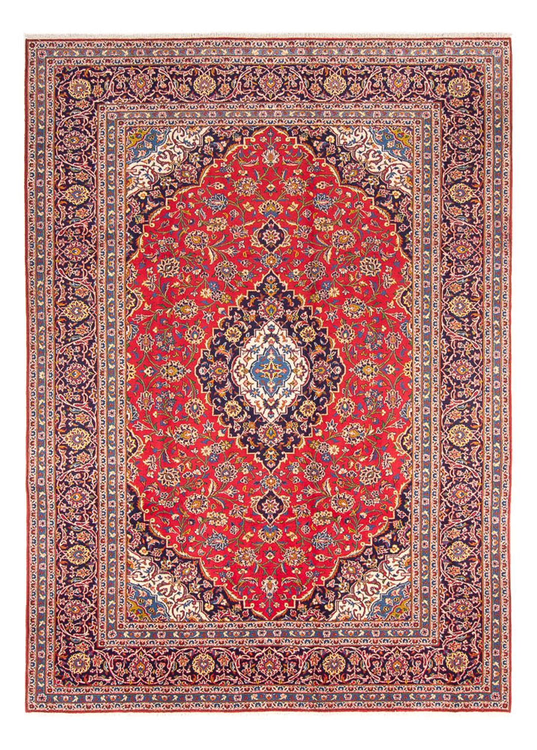 Tappeto Persero - Keshan - 343 x 247 cm - rosso