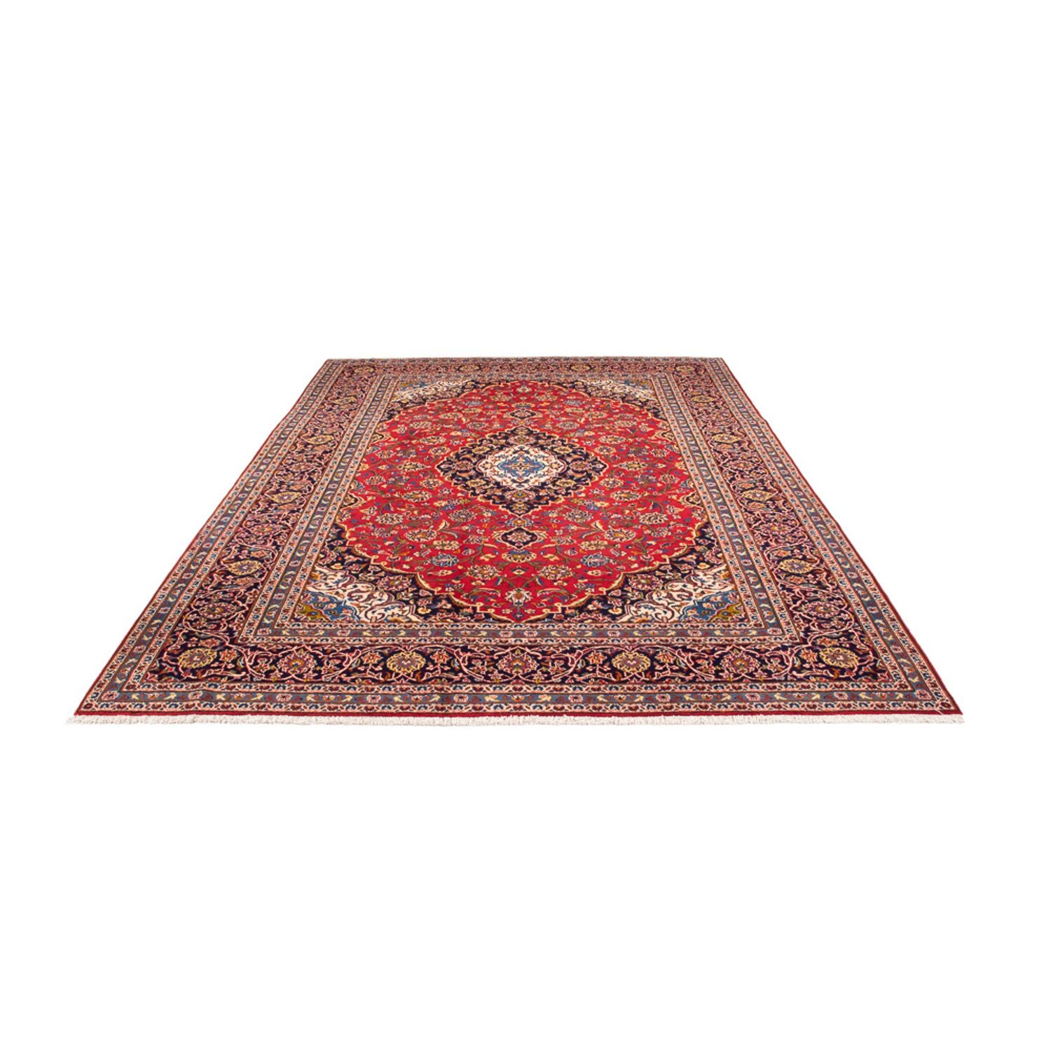 Tappeto Persero - Keshan - 343 x 247 cm - rosso