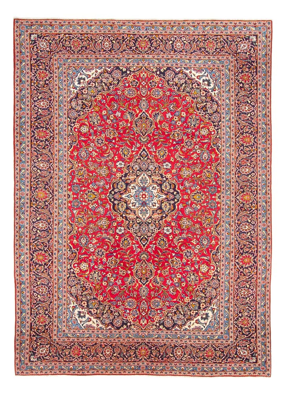 Tappeto Persero - Keshan - 343 x 247 cm - rosso