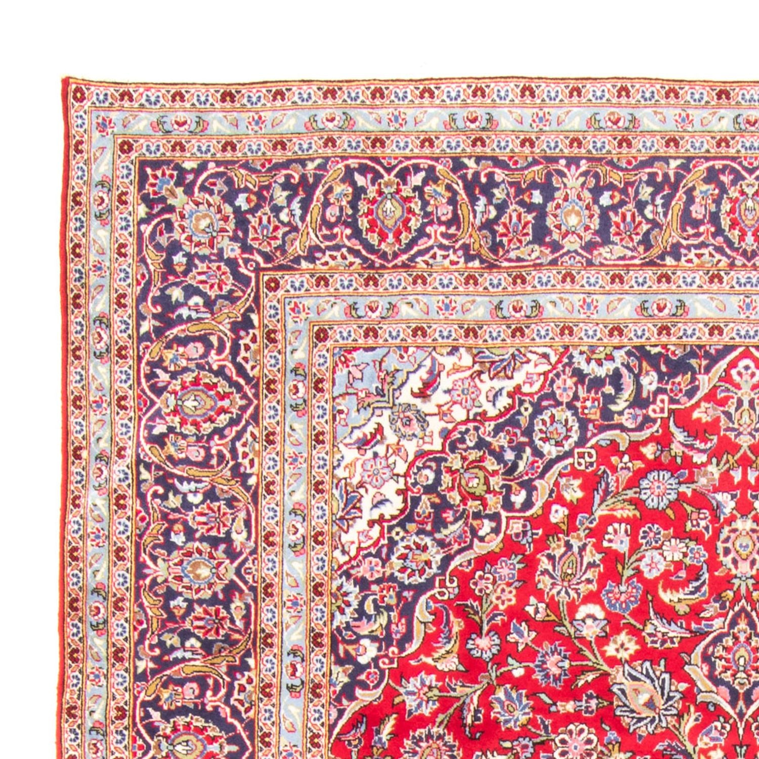 Tappeto Persero - Keshan - 349 x 243 cm - rosso