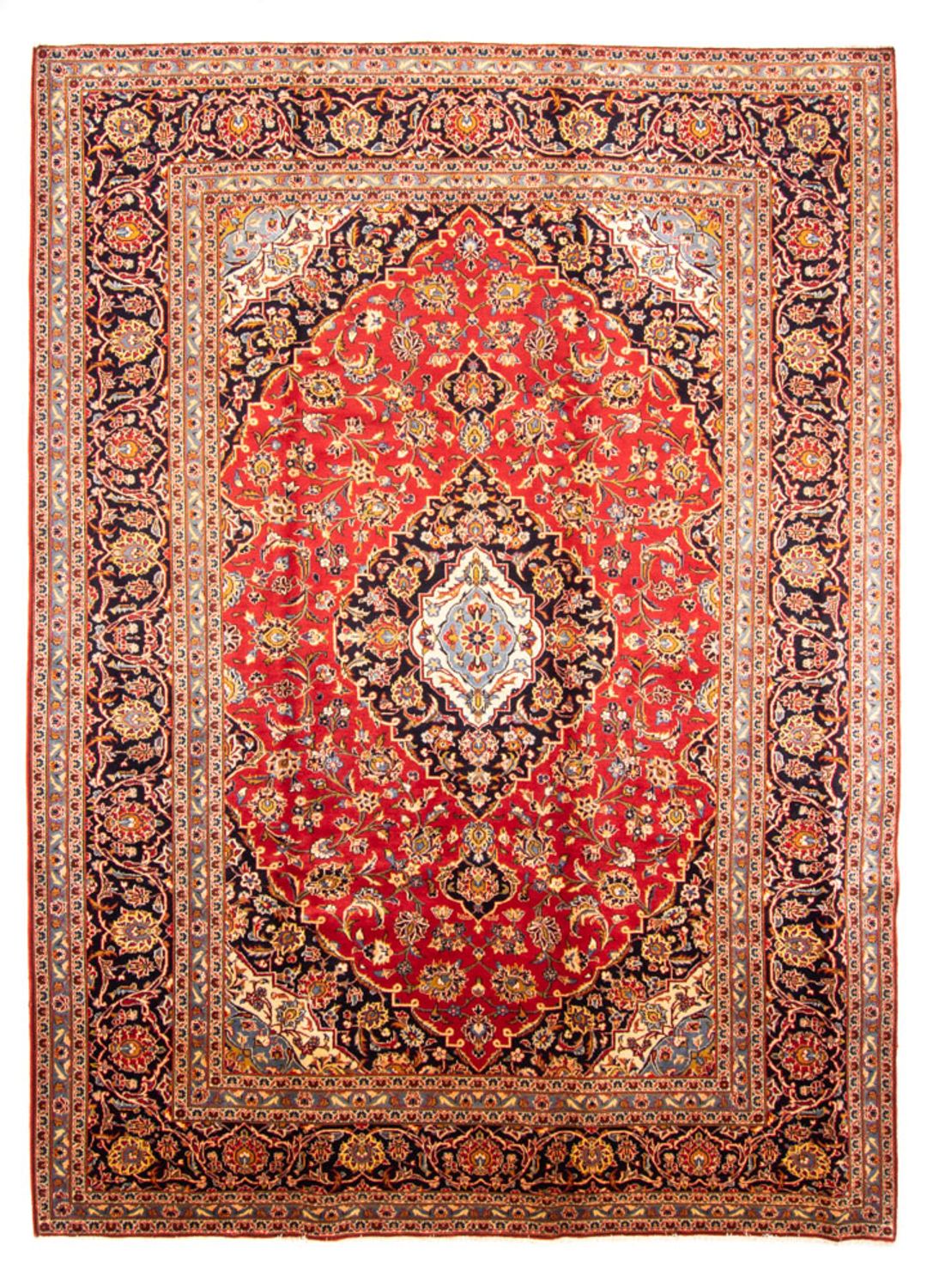 Tappeto Persero - Keshan - 343 x 248 cm - rosso