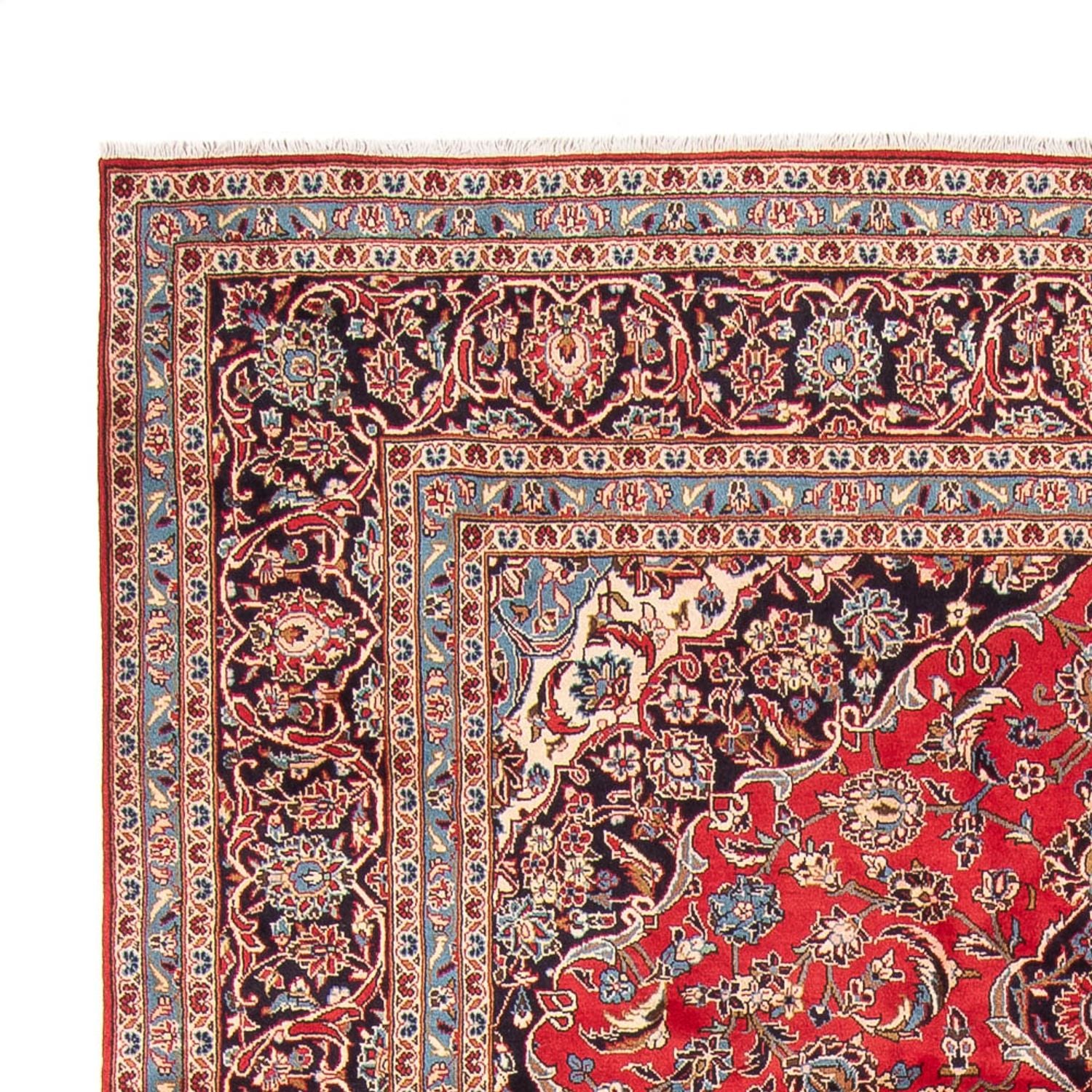 Tappeto Persero - Keshan - 348 x 245 cm - rosso