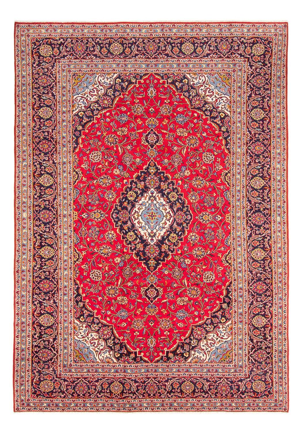 Tappeto Persero - Keshan - 346 x 247 cm - rosso