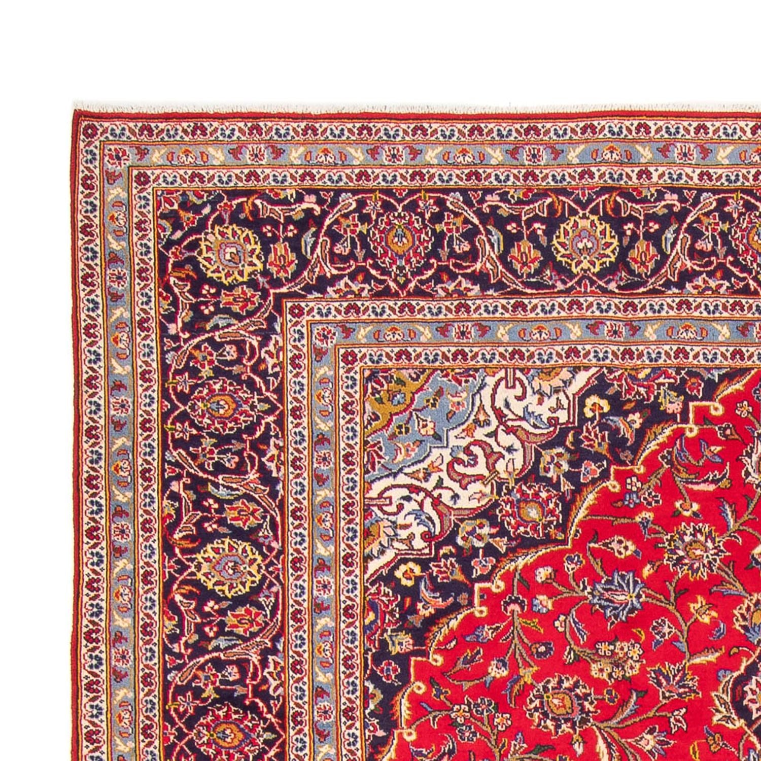 Tappeto Persero - Keshan - 346 x 247 cm - rosso