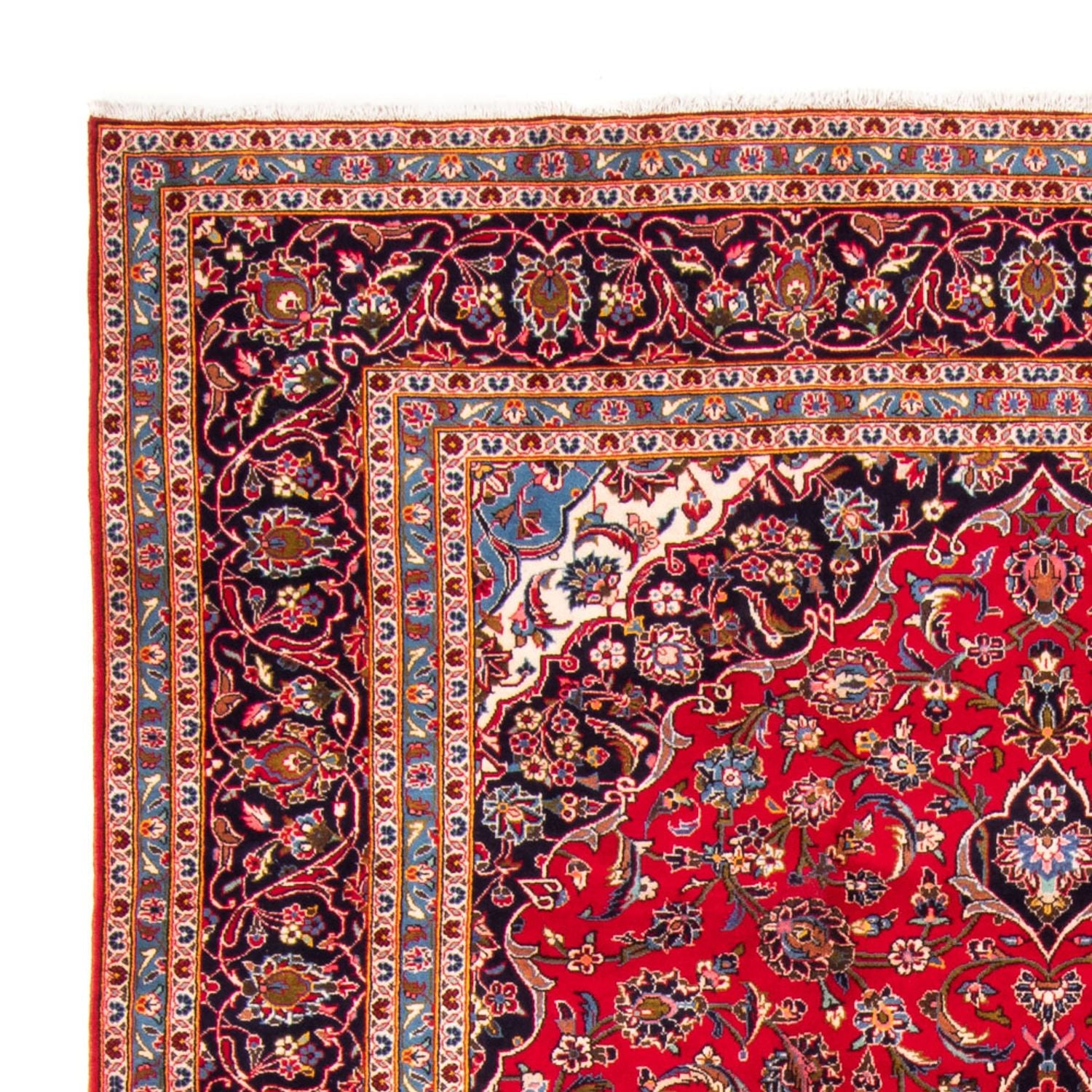 Tappeto Persero - Keshan - 350 x 245 cm - rosso