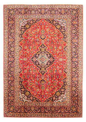 Tappeto Persero - Keshan - 348 x 247 cm - rosso