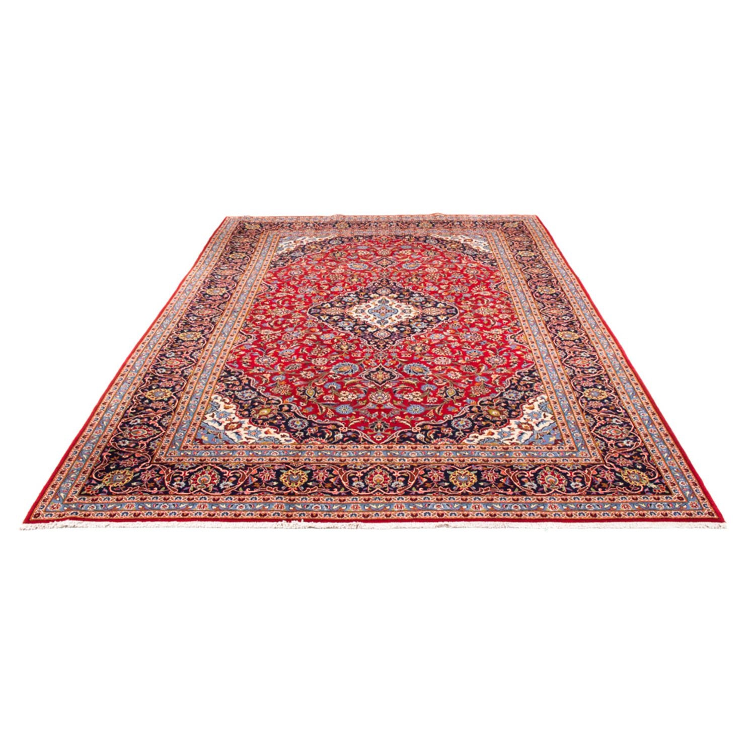 Tappeto Persero - Keshan - 349 x 247 cm - rosso